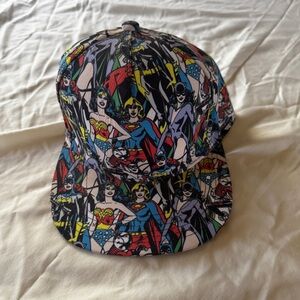 DC Comics Female Super Heros Snapback Hat Wonder Women Batgirl Super Girl Quinn